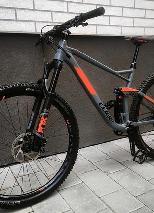 Велосипед двухподвес cube на 29 колесах,fox 34,sram gx