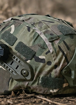 Шолом кевларовий fbh kevlar балістичний шлем з активними навушниками кавер талани тор рюкзак аптечка earmor мультикам мультік піксель
