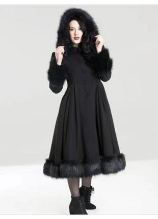 Готчное пальто hell bunny elvira