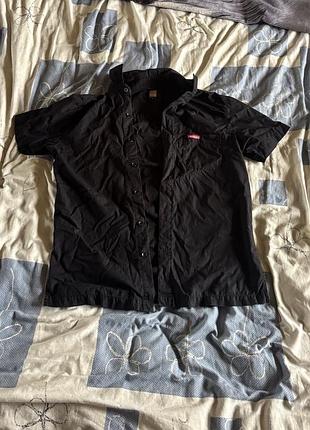 Dickies original сорочка з коротким рукавом чорна м