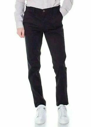 Новые подростковые брюки чинос jack &amp; jones штаны черного цвета
