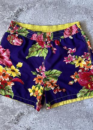 Polo ralph lauren havaiin swim shorts гавайські пляжні шорти вінтаж