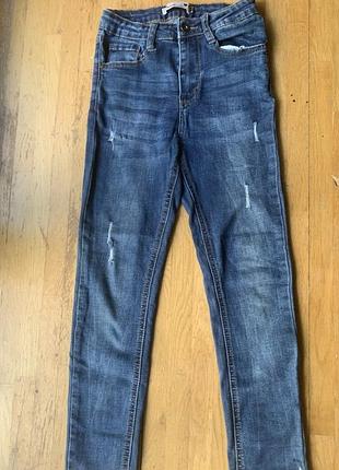 Джинси zara gap mango сині стрейч еластичні 7-8 років levis