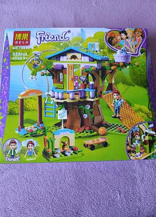 Конструктор лего lego friends дом на дереве bela