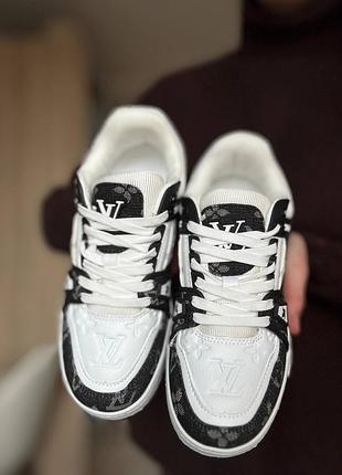 Кроссовки женские черно-белые louis vuitton lv trainer black white
▶️цвет: черный, белый
▶️материал: кожа, текстиль 

▶️размеры: 36 37 38 39 40 41