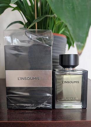 Туалетная вода lalique l'insoumis, 50 мл, первый выпуск 2016 года, без нескольких распылений, стойкий и насыщенный.