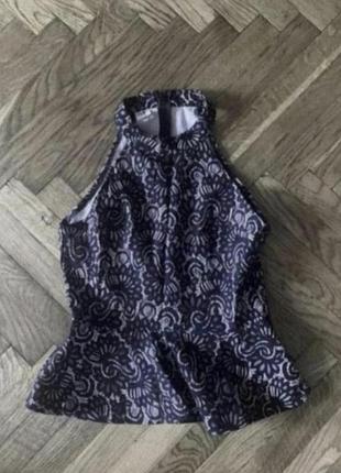 Блуза с баской