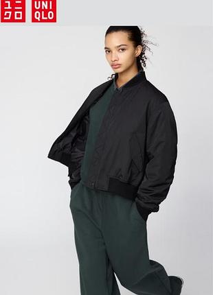 Куртка-бомбер uniqlo