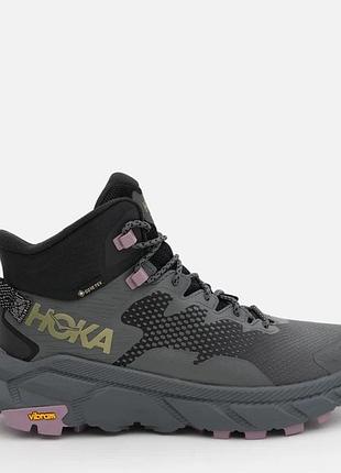 Оригінальні жіночі трекінгові черевики hoka one one trail code gtx . розмір:41 1/3 (26см).матеріал: