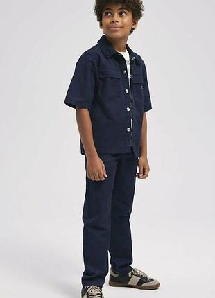 Нова сорочка name it shirt ss hugo oversize теніска на кнопках