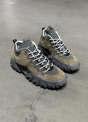 Оригінальні чоловічі кросівки чоботи oakley factory team x brain dead edge boot cobblestone brown gorpcore y2k outdoor трекінгові аутдор тактичні