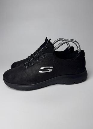 Кросівки чорні skechers summits