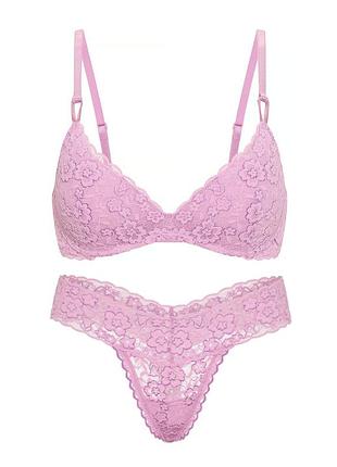 Мереживний комплект білизни victoria's secret