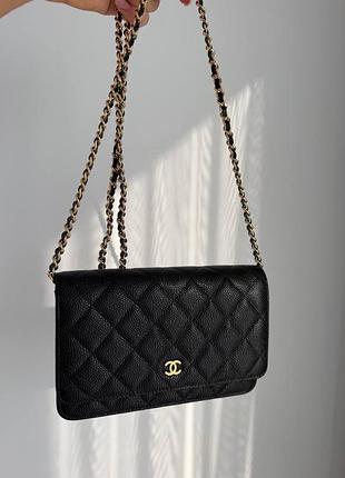 Оригінальна сумочка chanel wallet on chain