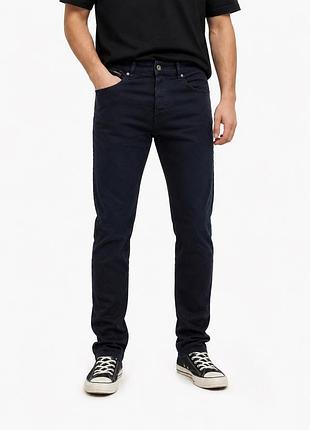 Diesel sleenker-x slim skinny w34 l30 чоловічі джинси стрейч темно-сині