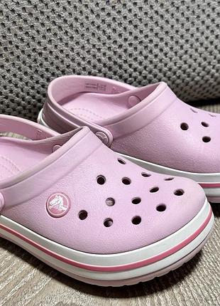 Оригінальні crocs c12 крокси для дівчинки 29 розмір 183 мм