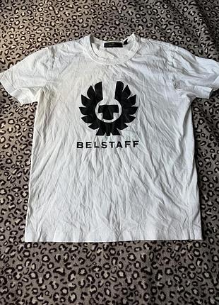 Belstaff біла футболка розмір с.