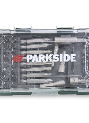 Новий набір біт parkside для викрутки з 37 предметів (32 біти, 4 головки та магнітний тримач для швидкої зміни біт