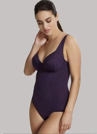 Британкмай премиум купальник panache rivero со встроенным бюстгальтером 80d (uk 14) с корректирующим эффектрм