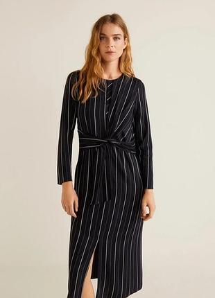 Сукня футляр по фігурі довжини міді в смужку mango
✨✨✨✨✨✨✨✨✨✨✨