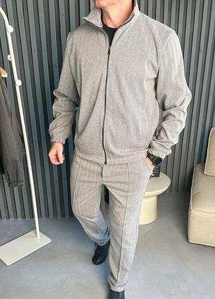Стильний чоловічий кашеміровий костюм👔sмод. 789