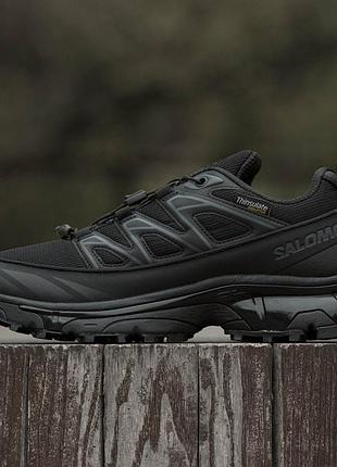 👟 кросівки  salomon xa pro street thinsulate gore-tex black       / наложка bs👟