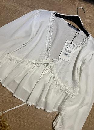 Блузка зара нова zara