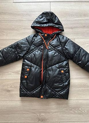 Зимняя, теплая куртка на девочку 7-8 лет
