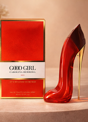 Carolina herrera good girl red женская туалетная вода 80 мл