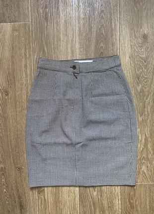 Юбка коричневая италия max mara
