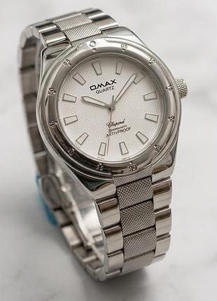 Мужские наручные часы omax — стальной корпус, японский механизм epson, минеральное стекло