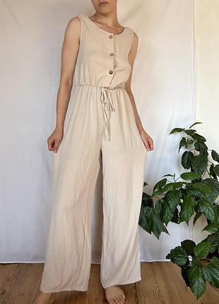 Літній комбінезон wide leg т3