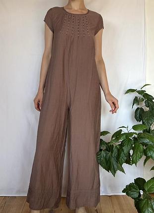 Комбінезон  літній комбінезон wide leg т3