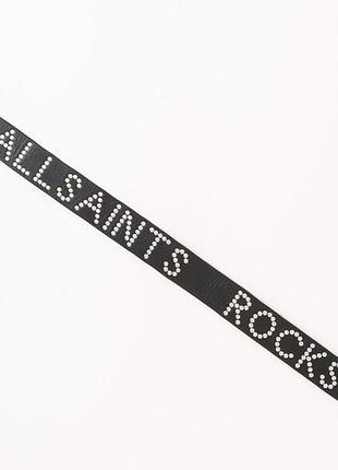 Кожаный ремень allsaints rock leather belt оригинал