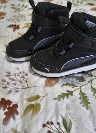 Демісезонні термочоботи для хлопчика від puma