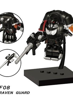 Фигурка warhammer космодесант на подставке f08