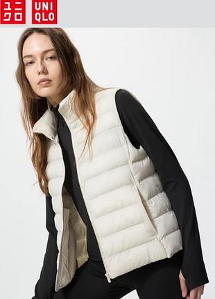 Жилет puffertech uniqlo