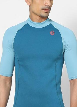 Мужская однотонная футболка decathlon l