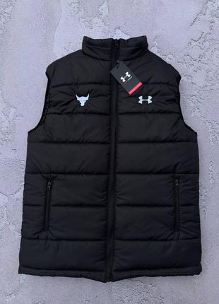 Чоловіча осіння водовідштовхуюча жилетка under armour
