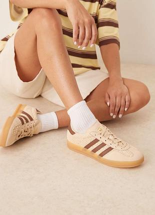 Плетені кросівки adidas gazelle indoor оригінал