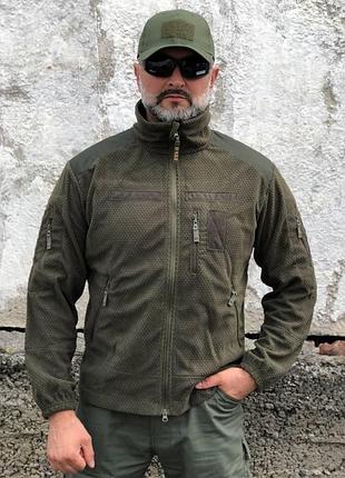 Кофта tactical 4.5.0 флісова соти кубік олива
