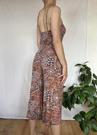Boohoo  комбінезон wide leg з орнаментом т3