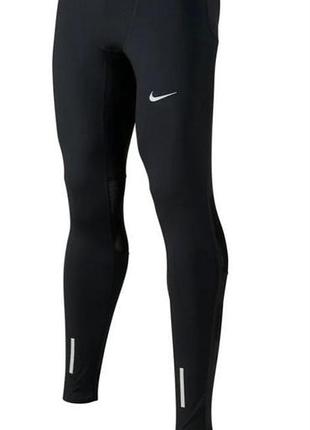Мужские тренировочные тайтсы, легинсы nike dry-fit, размер м