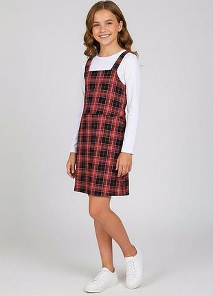 Сарафан на девочку new look в идеальном новом состоянии. размер: на 12-13 лет