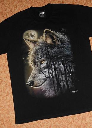 Футболка wild/forest wolf/вовк/wolves pack/вовки/вовча зграя