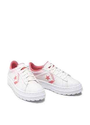 Жіночі кеди низькі converse pro leather x2 170685c 37 (22,5 см) білі
