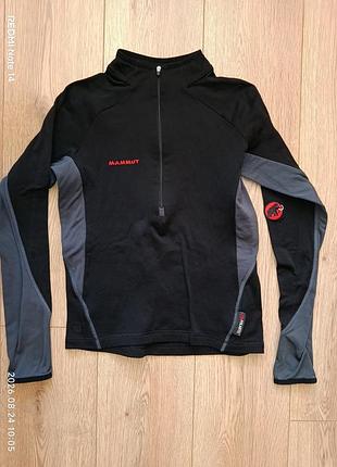 Флісова кофта mammut polartec (оригінал) з коротким замком