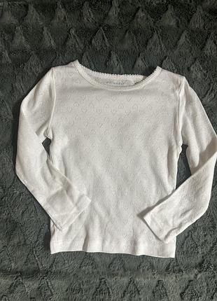 Білий легкий дихаючий реглан primark