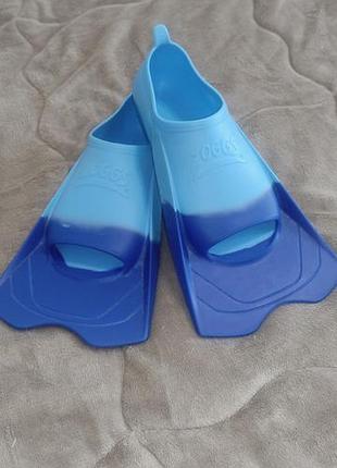 Ласты для плавания короткие zoggs ultra blue 35/36 (голубой)