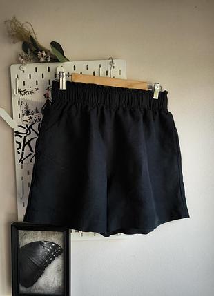 🖤 черные шорты h&amp;m — must-have на лето s